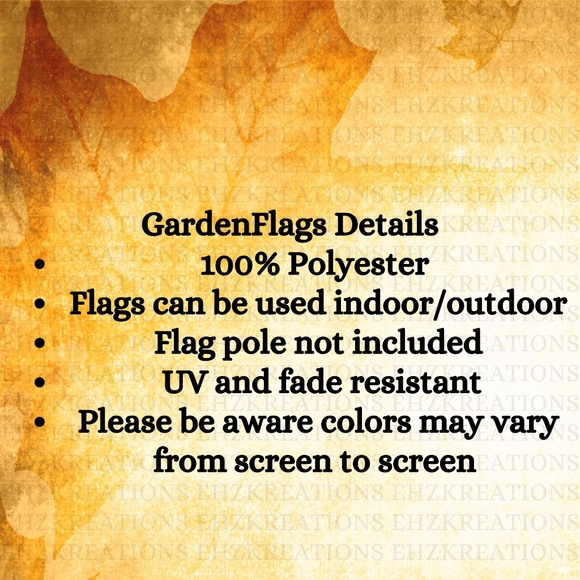 Pumpkin Welcome Garden Flag - Picture 5 of 6